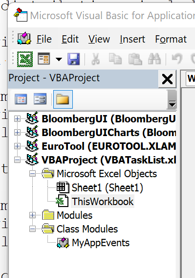 VBA Class module.